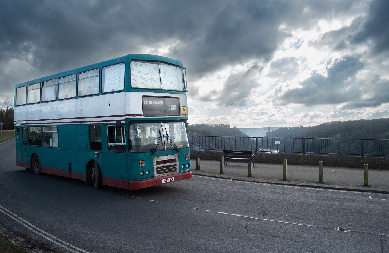 The Last Bus filming on location in Bristol (credit: Netflix/Wildseed Studios)