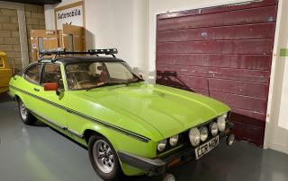 OFAH Garage Door (image: British Motor Museum)