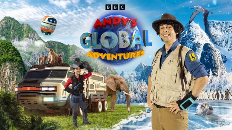 Andy’s Global Adventures (image: BBC) - The Bottle Yard Studios