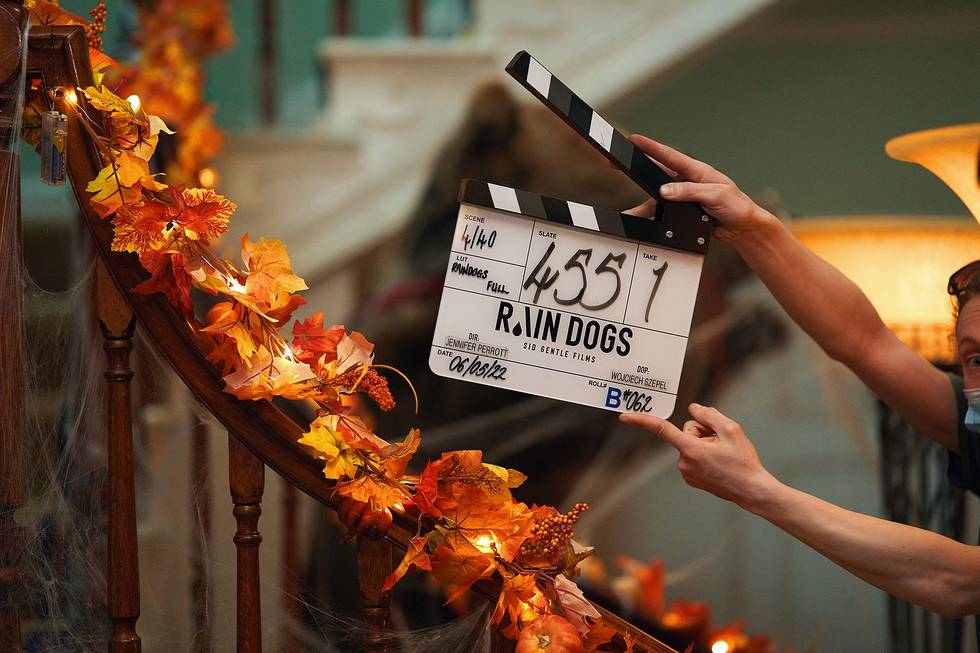 Rain Dogs BTS (image Sid Gentle/BBC)