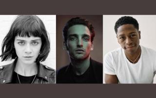 The Road Trip cast: Emma Appleton, Laurie Davidson, David Jonsson