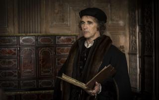 Mark Rylance as Thomas Cromwell in Wolf Hall series one (image: BBC)